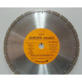 Диск алмазный "Evropa" 350*32 мм сегментный 